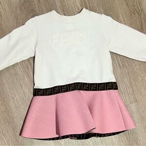 Baby girl fendi dress